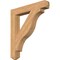 Ekena Millwork Funston Craftsman Smooth Bracket, Western Red Cedar, 5 1/2"W x 38"D x 42"H BKT06X38X42FST04SWR - alternate 1
